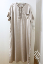 Men's Jalabiya - Short Sleeve