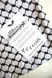 West Bank Classic Black and White - Made in Palestine