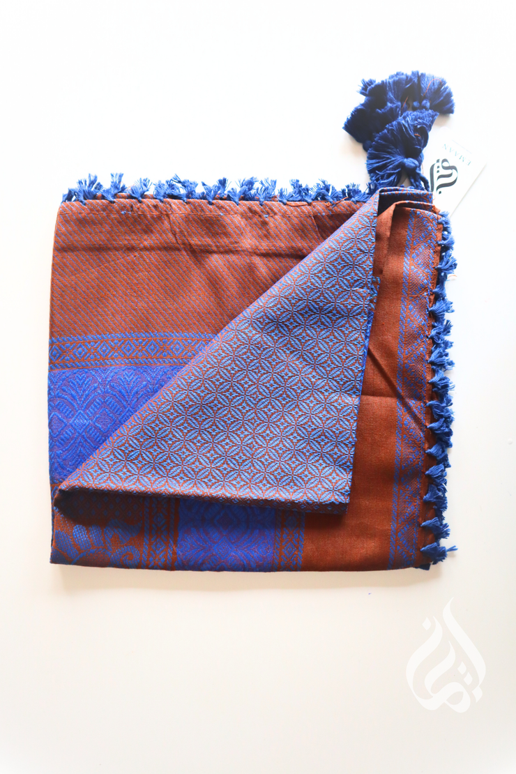 Kufiyeh Scarf (Multicoloured) - Geometric Patterns