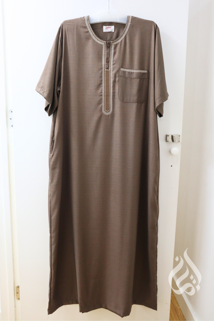 Men's Jalabiya - Short Sleeve