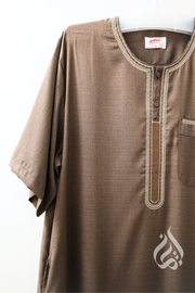 Men's Jalabiya - Short Sleeve