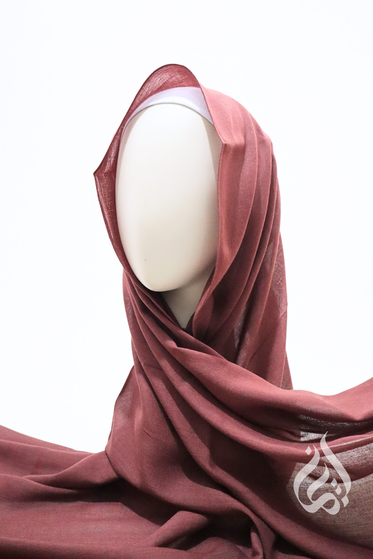 Modal Scarf - Plain (Slim Cut)