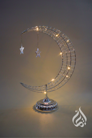 Crescent Light Table Decor