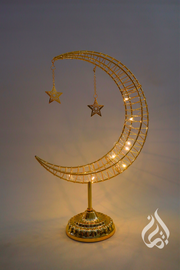 Crescent Light Table Decor