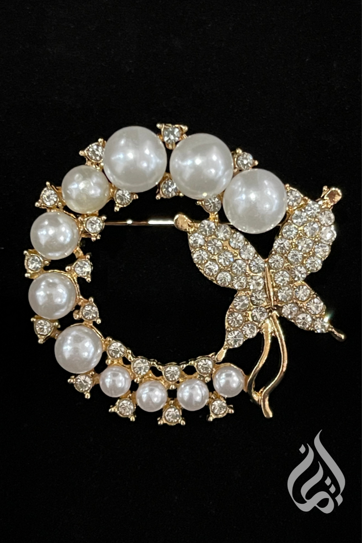 Jewelled Hijab Brooches