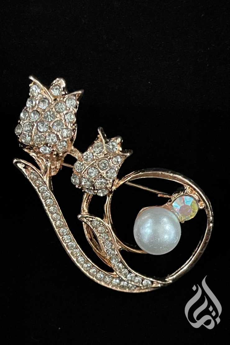 Jewelled Hijab Brooches