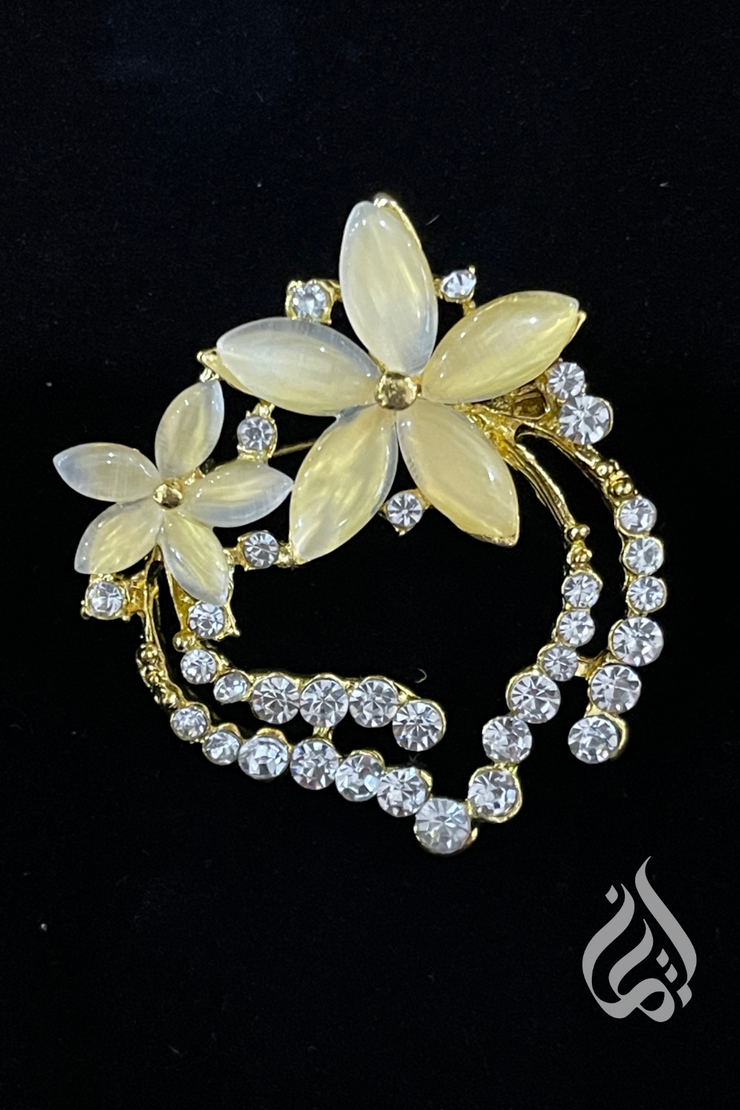 Jewelled Hijab Brooches