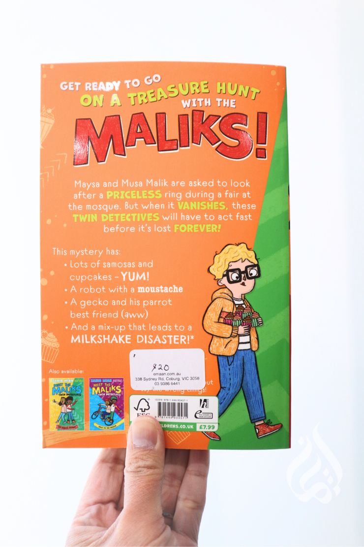 Meet the Maliks Twin Detectives - The Emerald Emergency (Book 3)