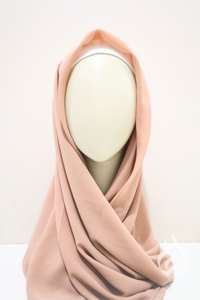 Chiffon Crepe Scarf - Square