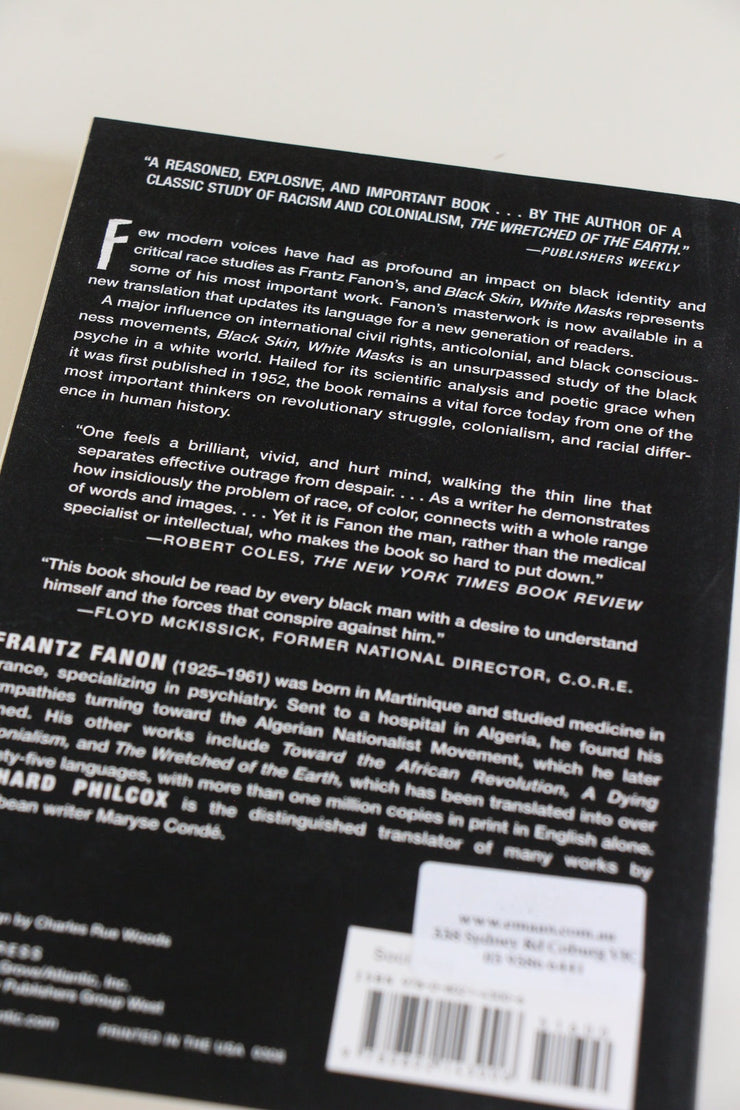 Black Skin, White Masks by Frantz Fanon