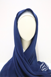 Chiffon Crepe Scarf - Square