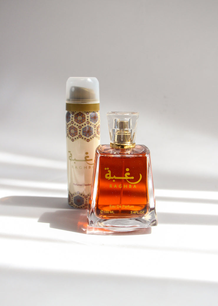 Unisex Raghba Eau De Perfume & Deodorant
