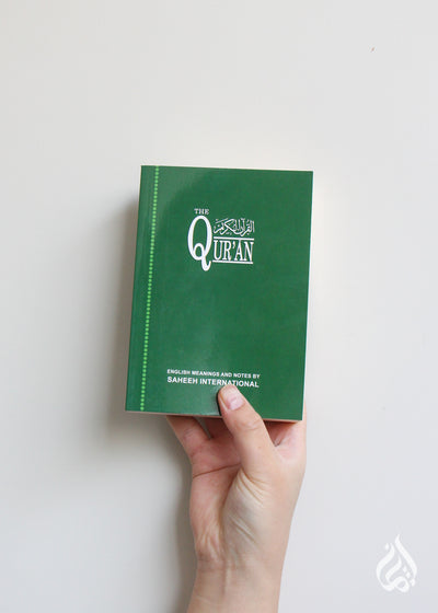 Qur'an - Arabic with English transalation, Saheeh International, pocket size
