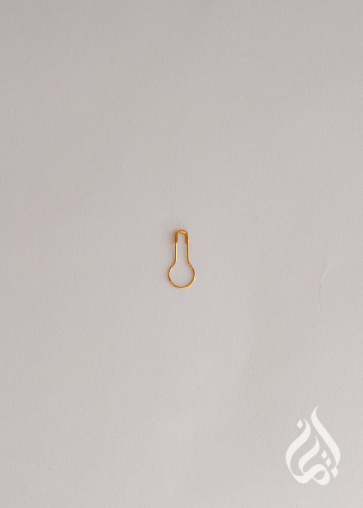 Pear Shaped Safety Pin