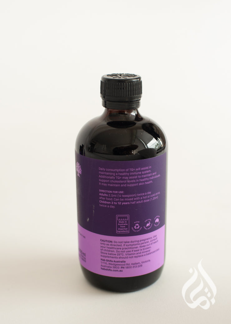 TQ+ Organic Black Seed Oil 250ml
