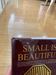 Small is Beautiful by E. F. Schumacher (Discount due to slight damage)