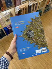 The Noble Quran with Word-by-Word Translation, Tajweed and Colour Coded with 200 Tags of Verses + 30 Tags of Juz- A4 Size (Large)